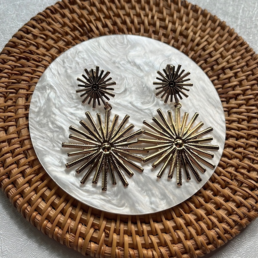 Golden Sun Earrings
